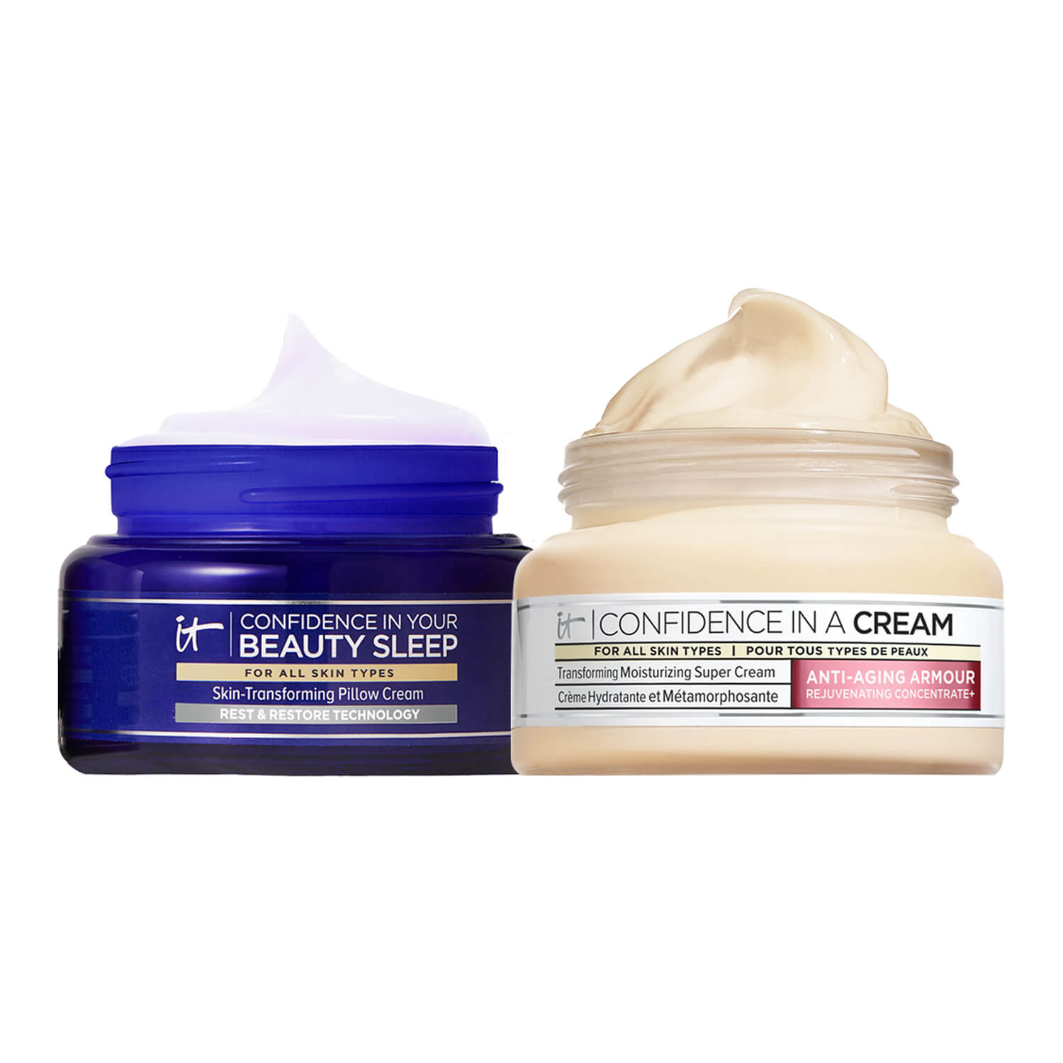 BEAUTIFUL TOGETHER DAY-TO-NIGHT MOISTURIZING SKINCARE SET DUO (SET DE CREMA)
